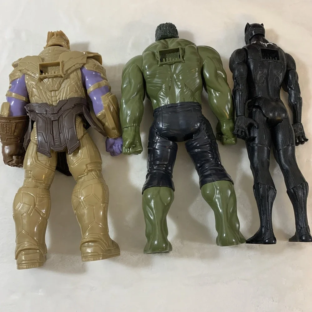 Lot Of 11 Marvel Legends Titan Heroes Action Figures Hulk Batman Spider-Man Thor